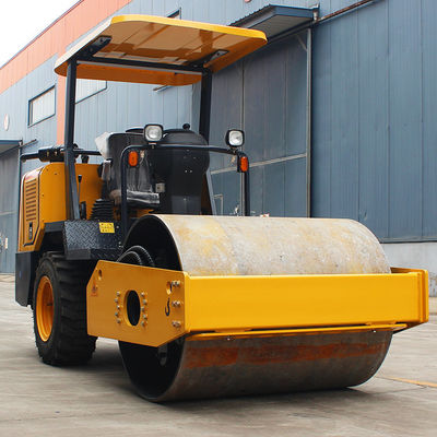 3.5ton 4ton 6ton 8ton Single Drum Earth Road Roller met een snelheid van 2-12km/h