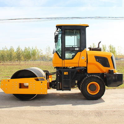 Reissnelheid 2-12km/h CHANGCHAI 5 ton Diesel Road Roller met trillingsfunctie