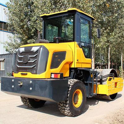 Reissnelheid 2-12km/h CHANGCHAI 5 ton Diesel Road Roller met trillingsfunctie