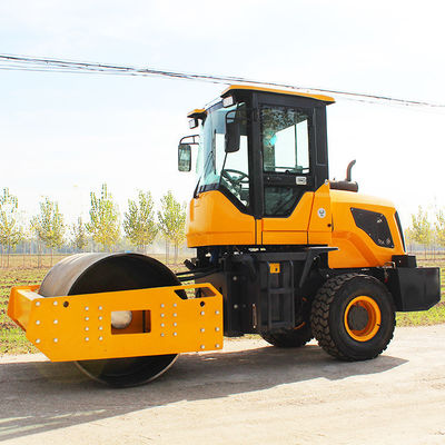 Reissnelheid 2-12km/h CHANGCHAI 5 ton Diesel Road Roller met trillingsfunctie