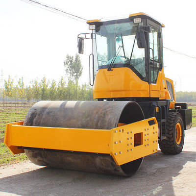 4450*1680*2750mm Mini Road Roller Compactor met ISO-certificaat voor hydraulische bediening