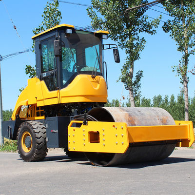 4450*1680*2750mm Mini Road Roller Compactor met ISO-certificaat voor hydraulische bediening