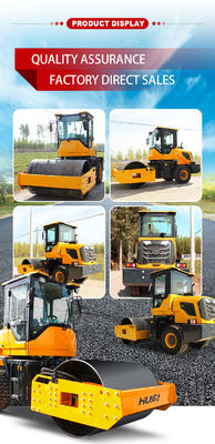 4450*1680*2750mm Mini Road Roller Compactor met ISO-certificaat voor hydraulische bediening