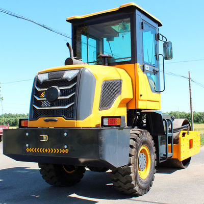 Vibratorroller 3 ton 4 ton Mini wegroller compactor Hydraulische aandrijving Asfaltrollers
