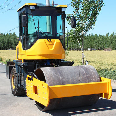 Vibratorroller 3 ton 4 ton Mini wegroller compactor Hydraulische aandrijving Asfaltrollers