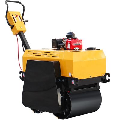 HONDA aangedreven 20KN Walk Behind Vibratory Mini Road Roller voor asfalt en grondvloer