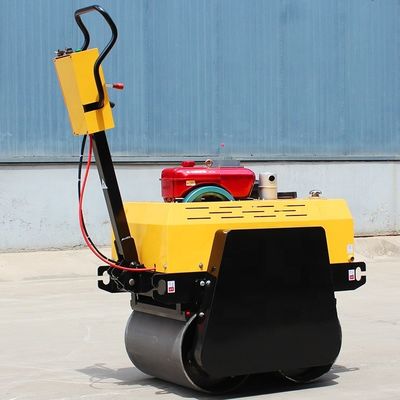 HONDA aangedreven 20KN Walk Behind Vibratory Mini Road Roller voor asfalt en grondvloer