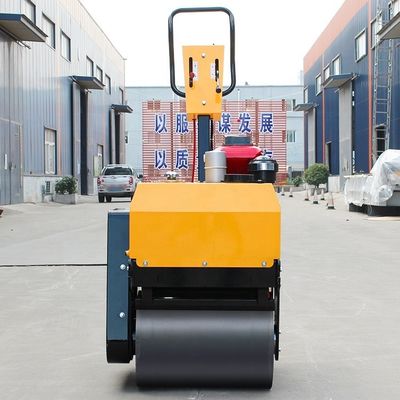 HONDA aangedreven 20KN Walk Behind Vibratory Mini Road Roller voor asfalt en grondvloer
