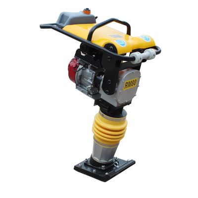 Handmatig Tamping Rammer Aarde Rammer met 80 kg Compressie Kracht en Honda GX160 Motor