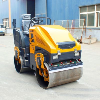 Top-rated 1t 2t 3t 4t 6t 8t 10t Double Drum Roller Compactor met HYDAC Hydraulische Valve