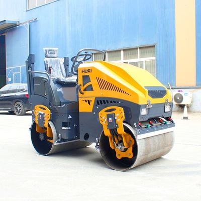 Top-rated 1t 2t 3t 4t 6t 8t 10t Double Drum Roller Compactor met HYDAC Hydraulische Valve