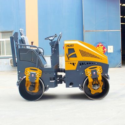 Top-rated 1t 2t 3t 4t 6t 8t 10t Double Drum Roller Compactor met HYDAC Hydraulische Valve
