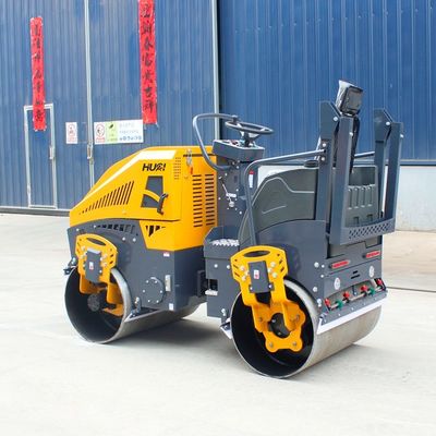 1 ton 1.5T 1.6T 2T 2.5T Diesel EPA Mini Road Roller Compactor voor de detailhandel 2400*1150*1500mm