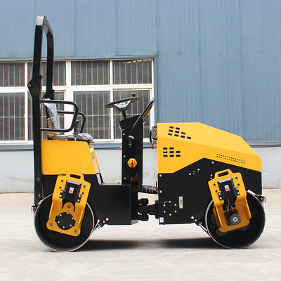 1.5 ton enkeltrommel- en dubbeltrommelrol met hydraulische transmissie