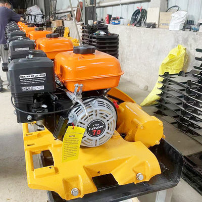 5.5-6.5 pk Benzine-/dieselmotor draagbare platencompressor voor bouwwerkzaamheden