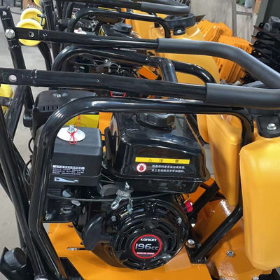 5.5-6.5 pk Benzine-/dieselmotor draagbare platencompressor voor bouwwerkzaamheden
