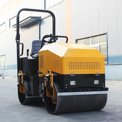 560 mm Drum Diameter 2 ton Compact Hydraulisch Dubbel glad Drum Vibratory Road Roller