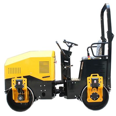 560 mm Drum Diameter 2 ton Compact Hydraulisch Dubbel glad Drum Vibratory Road Roller