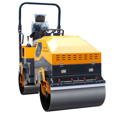 530 mm Drum Diameter Rijd op Dubbel Drum Volledig Hydraulisch Asfalt Vibratory Road Roller