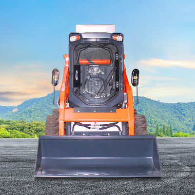 Super Power Electric Mini Skid Steer Loader Compact Skid Steer Loader Voorste Mini Loader